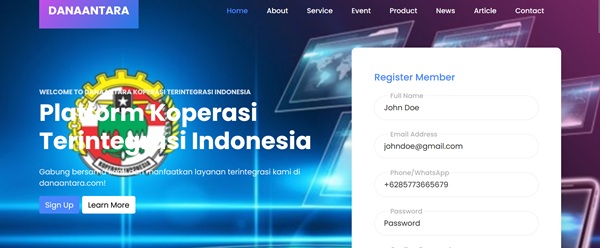 Danaantara Platform Koperasi Terintegrasi Indonesia Taekwondo Indonesia Dojang MEKAR JAYA